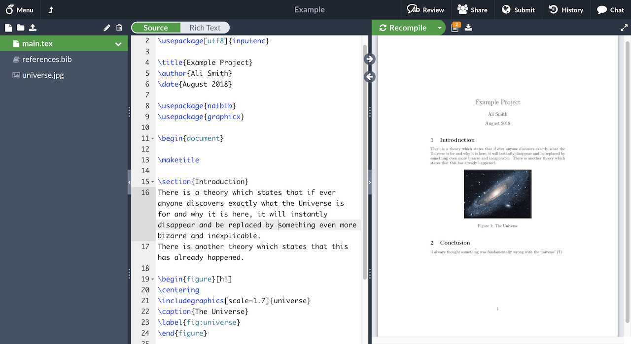 online latex text editor